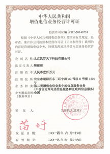 增值電信業務經營許可證詳解 主體業務與申請指南